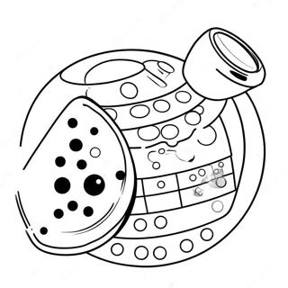 Bingo Dauber Coloring Page for Kids | Bingo Dauber WorkPages coloring page