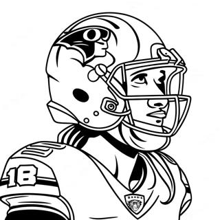 DeAndre Hopkins Coloring Page | DeAndre Hopkins coloring page