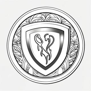 Alfa Romeo Logo Coloring Page | Alfa Romeo coloring page
