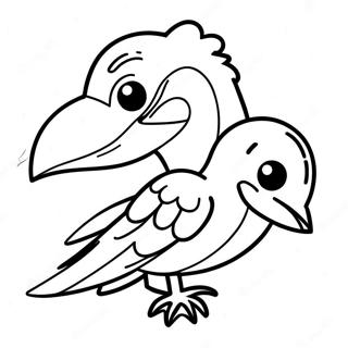 Epic Raven Fortnite Battle Coloring Page | Raven Fortnite coloring page