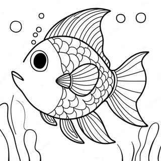 Pout Pout Fish Coloring Page | Pout Pout Fish coloring page