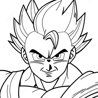 Gohan Coloring Page | Gohan coloring page