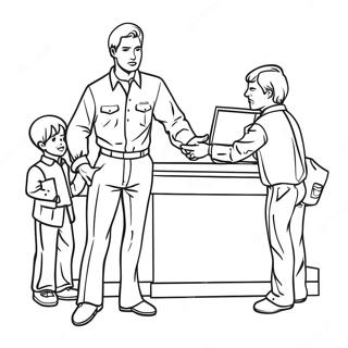 Responsibility Coloring Page | Responsibility coloring page