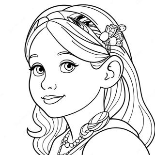 Chloe Coloring Page | Chloe coloring page