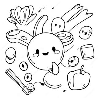 Fun CBT Techniques Coloring Page | CBT coloring page