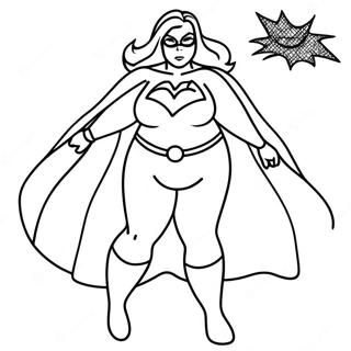Plus Size Coloring Pages
