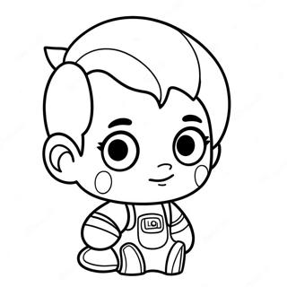 LOL Boy Coloring Page | LOL Boy coloring page