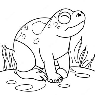 Burgess Animal Coloring Page | Burgess Animal coloring page