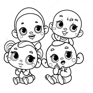 Cry Babies Coloring Page | Cry Babies coloring page