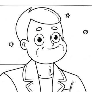 Doug Coloring Page | Doug coloring page