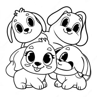 Pound Puppies Coloring Page | Pound Puppies coloring page
