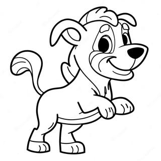Underdog Halaman Mewarnai