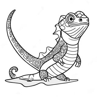 PJ Masks Gekko Móvel Páginas para Colorir