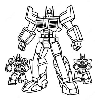 Transformers Combiner Wars Coloring Page | Transformers Combiner Wars coloring page