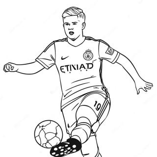 Kevin De Bruyne Páginas para Colorear
