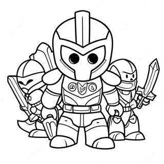 Nexo Knights Coloring Page | Nexo Knights coloring page