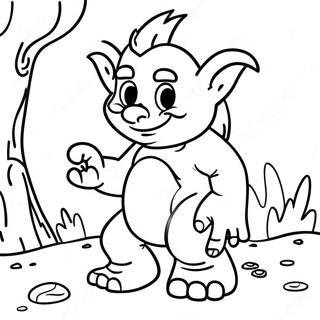 Trollstopia Coloring Page | Trollstopia coloring page