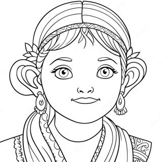 Uma Coloring Page | Uma coloring page
