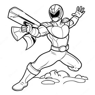 Power Rangers Beast Morphers Páginas para Colorir