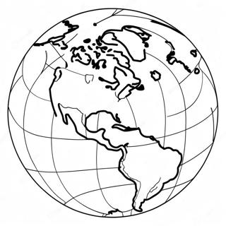Label the Continents Coloring Page | Label the Continents coloring page