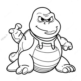 Slimer Coloring Page | Slimer coloring page