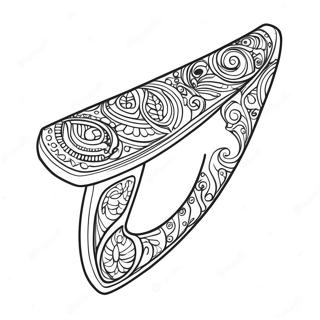 Razor Coloring Page | Razor coloring page