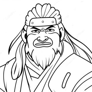Jiraiya Coloring Page | Jiraiya coloring page