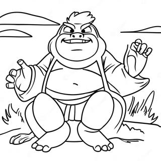 Jiraiya Páginas para Colorir