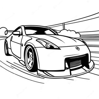 350z Coloring Pages