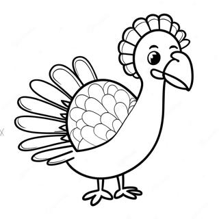 Turkey Country Flag Coloring Page | Turkey Country coloring page