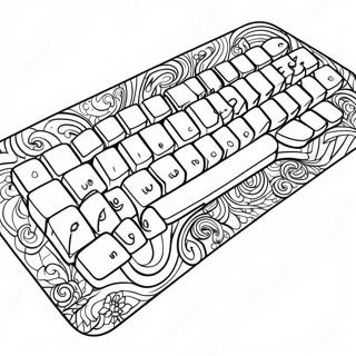 Keyboard Coloring Pages