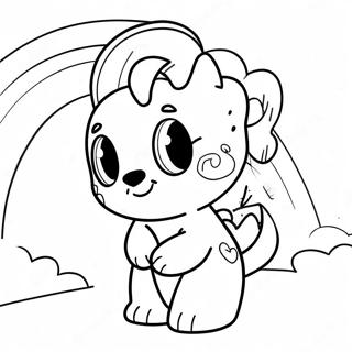 Poopsie Rainbow Sparkle Coloring Page | Poopsie coloring page