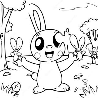 Rabbids Páginas para Colorear