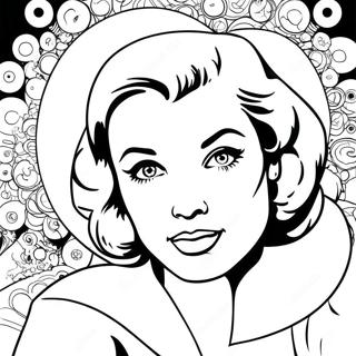 Classic Movie Poster Coloring Page | Movie Poster coloring page