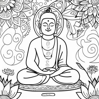 Mindfulness DBT Coloring Page | DBT coloring page