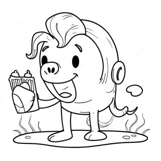Funny Who Am I Coloring Page | Who Am I coloring page