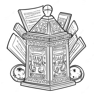 Tzedakah Páginas para Colorear