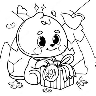 Giving Coloring Pages for Kids Coloring Page | Giving coloring page