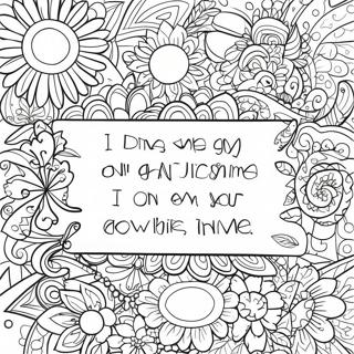 Motivational Quotes Coloring Page | for Adults Quotes coloring page