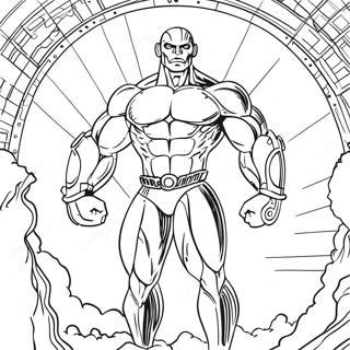 Titan Speakerman Coloring Page | Titan Speakerman coloring page