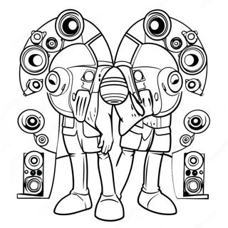 Titan Speakerman Värityskuvat
