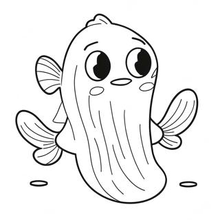 Fortnite Fishstick Coloring Page | Fortnite Fishstick coloring page