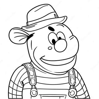 Ernie Coloring Page | Ernie coloring page