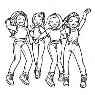 Itzy Coloring Pages