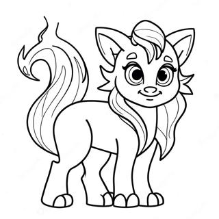 Ember Coloring Page | Ember coloring page