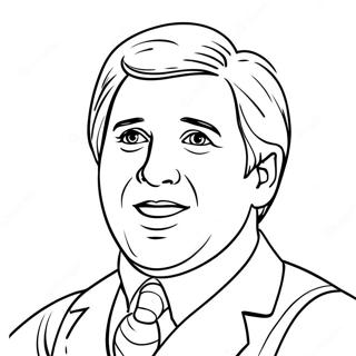 Talking Ben Coloring Page | Talking Ben coloring page