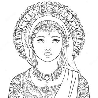 Mina Coloring Page | Mina coloring page