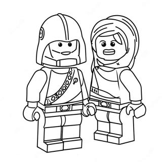 Lego Star Wars Coloring Page | Lego Star Wars coloring page
