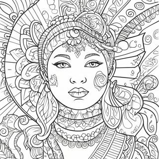 Posca Coloring Page | Posca coloring page