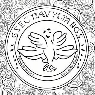 Special Olympics Logo Coloring Page | Special Olympics coloring page